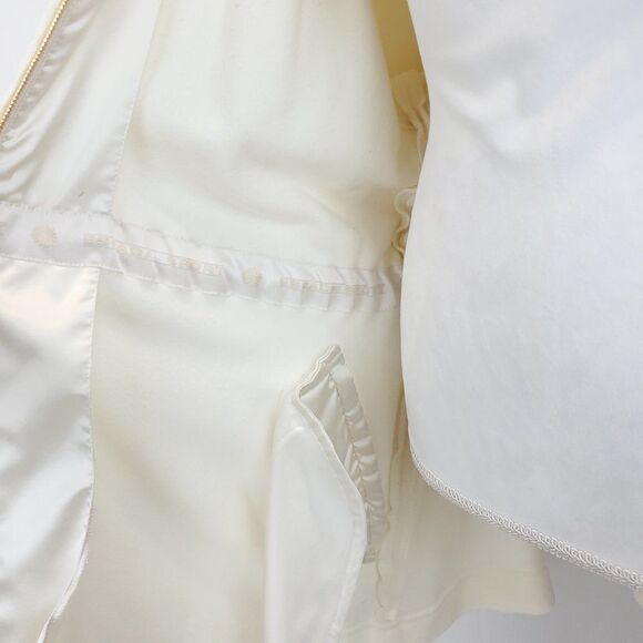 *RARE* Vintage Escada Sport Hooded Ivory White Jacket - Picture 15 of 16